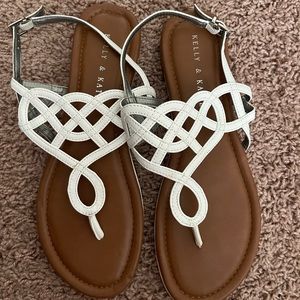 White Flats Size 9.5